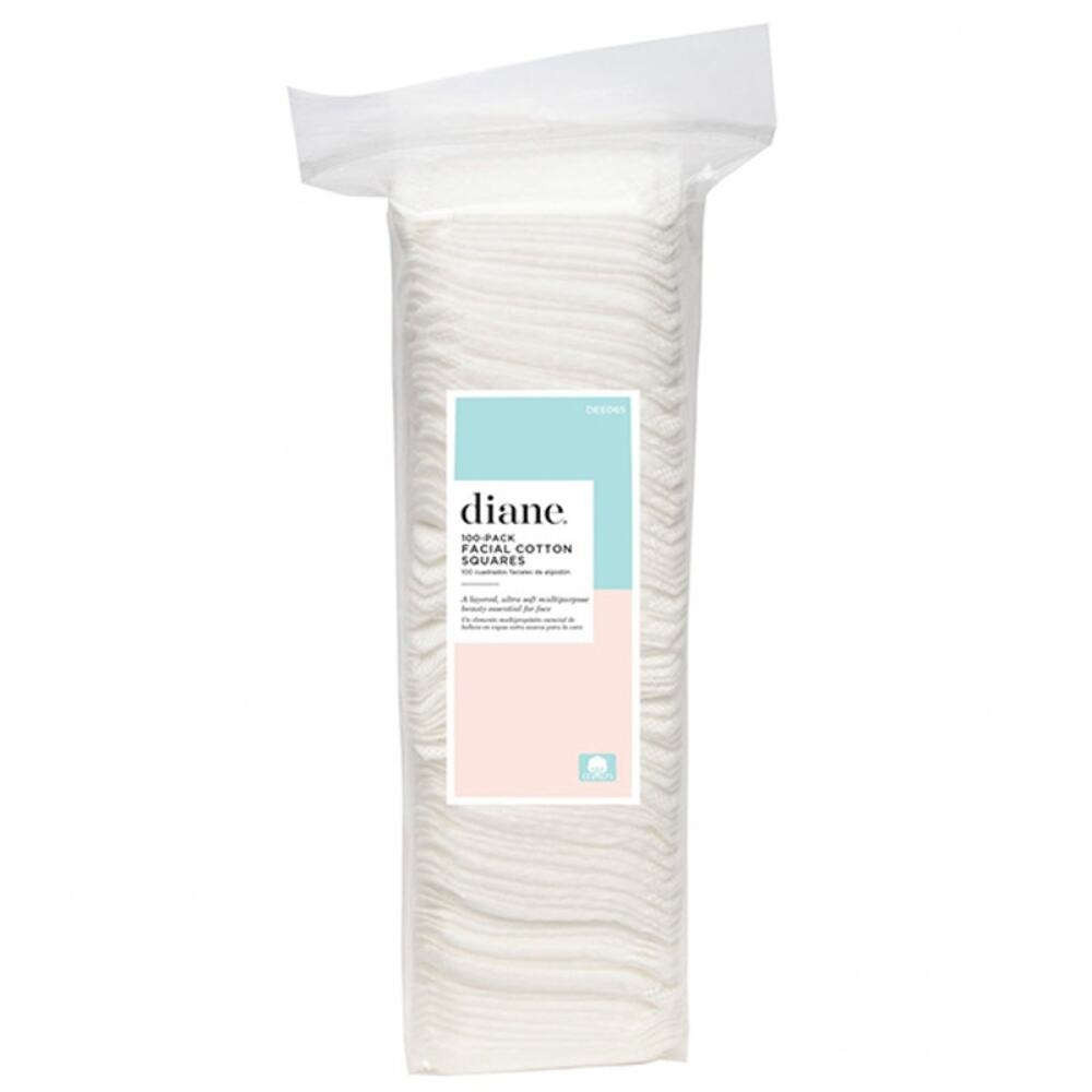 2xdiane Facial Cotton Squares, 100 Pack
